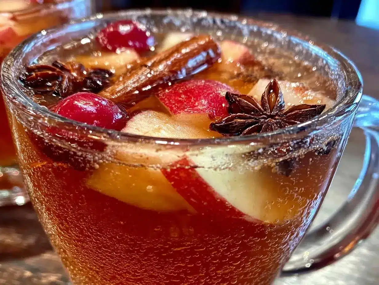 Apfel-Zimt-Punsch: 15 Min. Herbst-Winter-Wohlfühldrinking 4 Apfel-Zimt-Punsch preparation steps