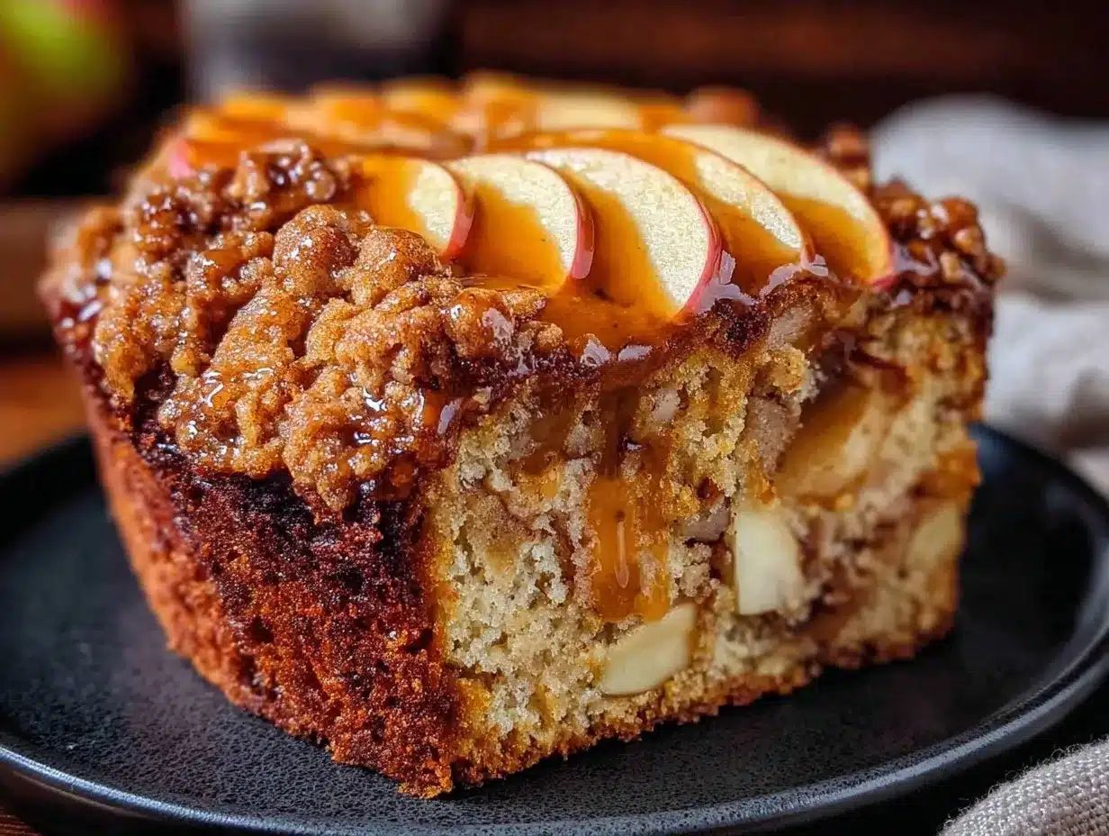 Apfel-Zimt-Torte: Coole Herbst-Torte in 30 Min 4 Apfel-Zimt-Torte preparation steps