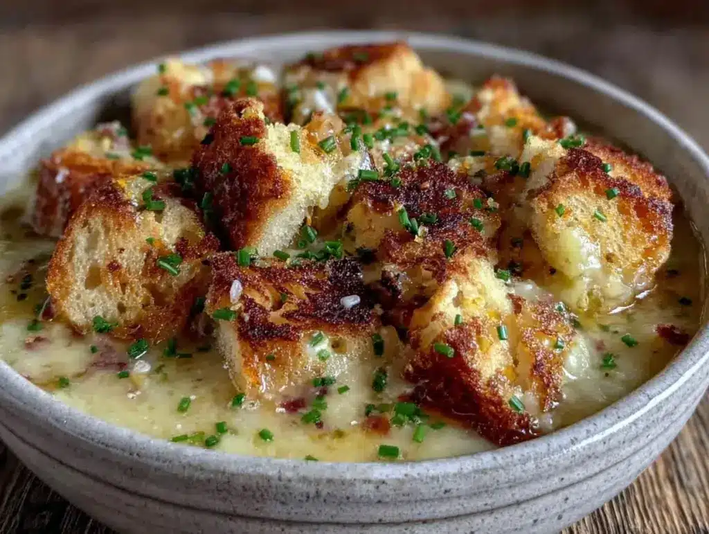 cremige Kartoffel-Lauch-Suppe - featured image