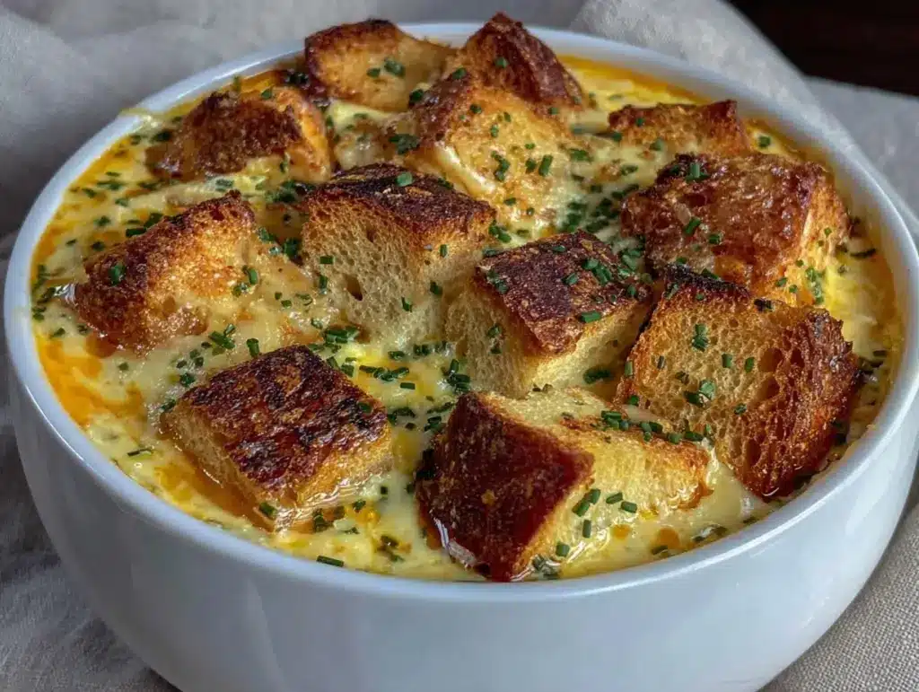 Cremige Käse-Lauch-Suppe - featured image