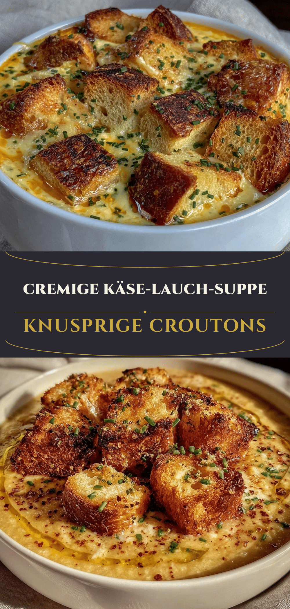 Cremige Käse-Lauch-Suppe: Super easy in 20 Min 5 Cremige Käse-Lauch-Suppe recipe
