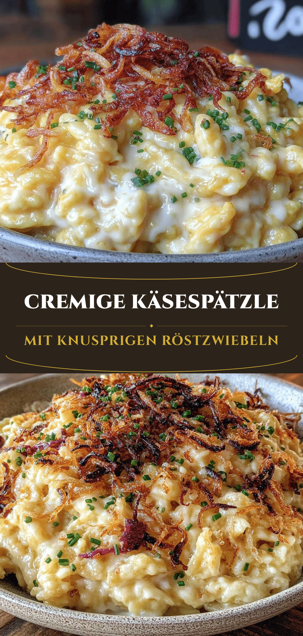 Cremige Käsespätzle mit Röstzwiebeln: Das perfekte 5pm-Abendessen 5 Cremige Käsespätzle mit Röstzwiebeln recipe