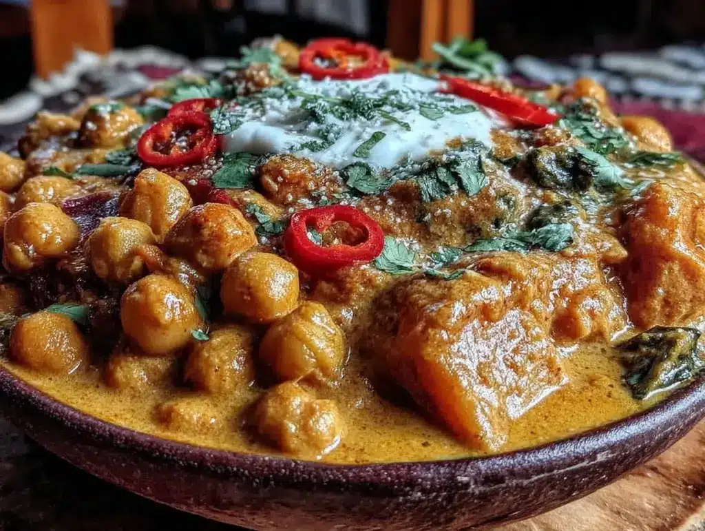 cremiges Kürbis-Curry - featured image