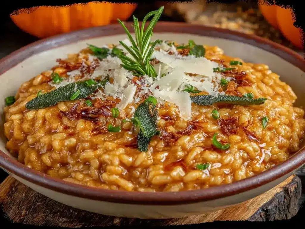 Cremiges Kürbis-Risotto - featured image