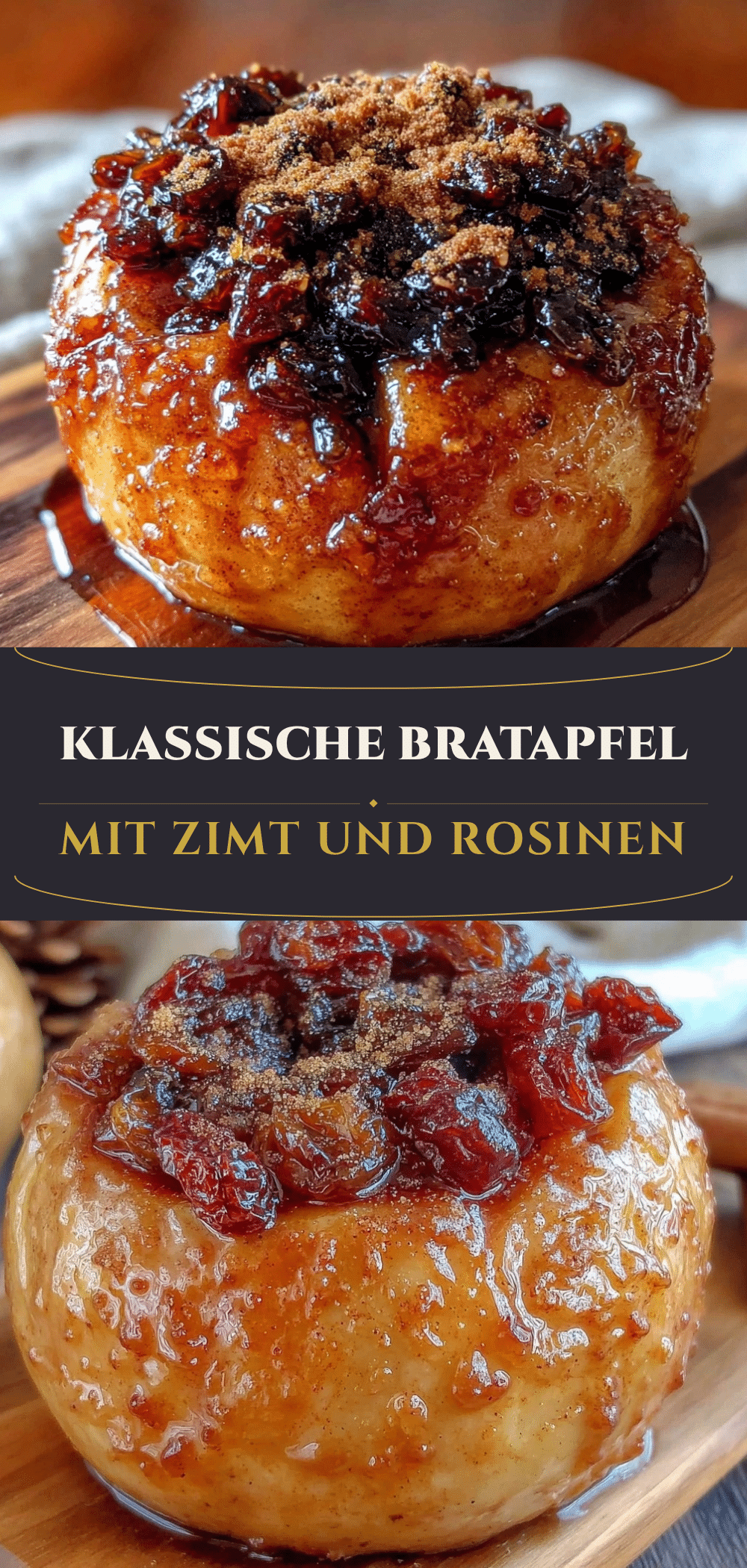 Einfacher Bratapfel: Perfekt für 5pm! 5 einfacher Bratapfel recipe