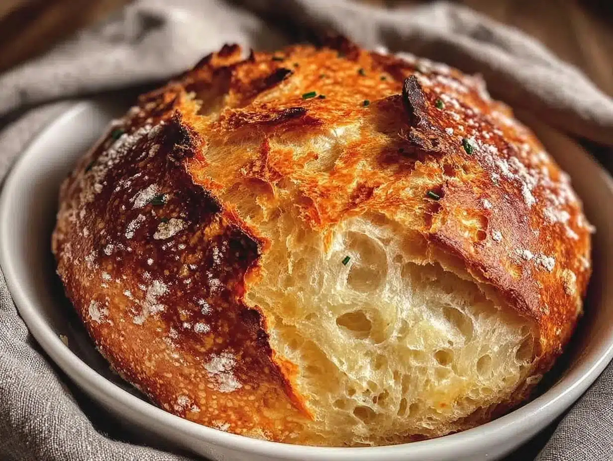 Einfaches Sauerteigbrot: Knusprig & Frisch für Anfänger 4 einfaches Sauerteigbrot für Anfänger preparation steps