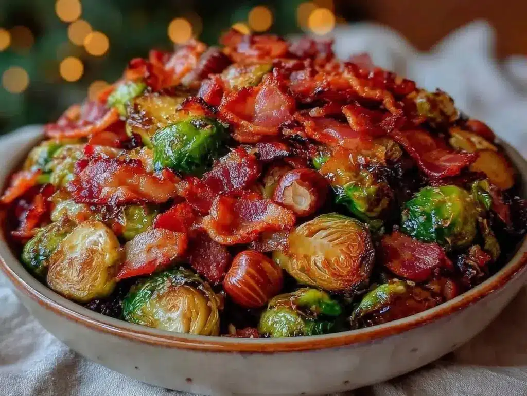 Erntedankfest Rosenkohl mit Speck und Maroni - featured image