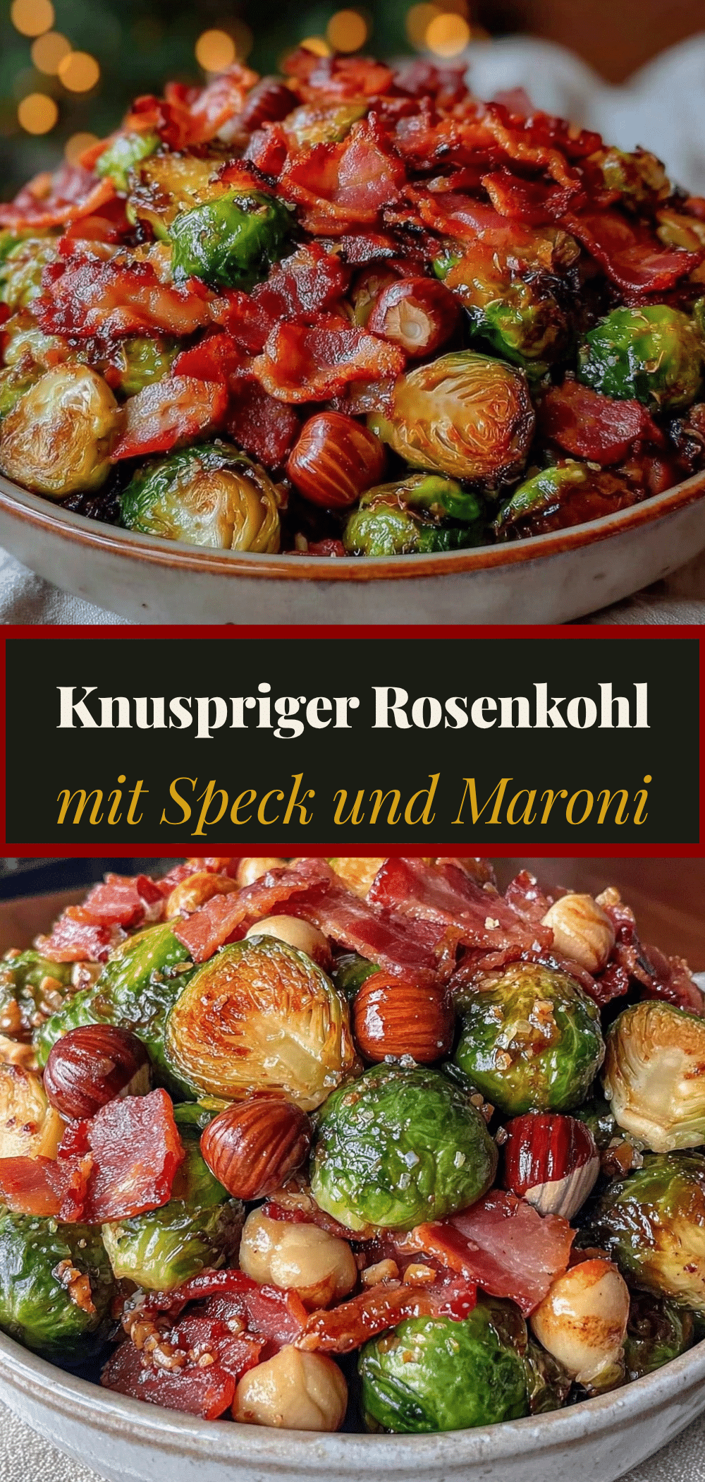 Erntedankfest Rosenkohl mit Speck und Maroni: 5 PM Rettung 5 Erntedankfest Rosenkohl mit Speck und Maroni recipe