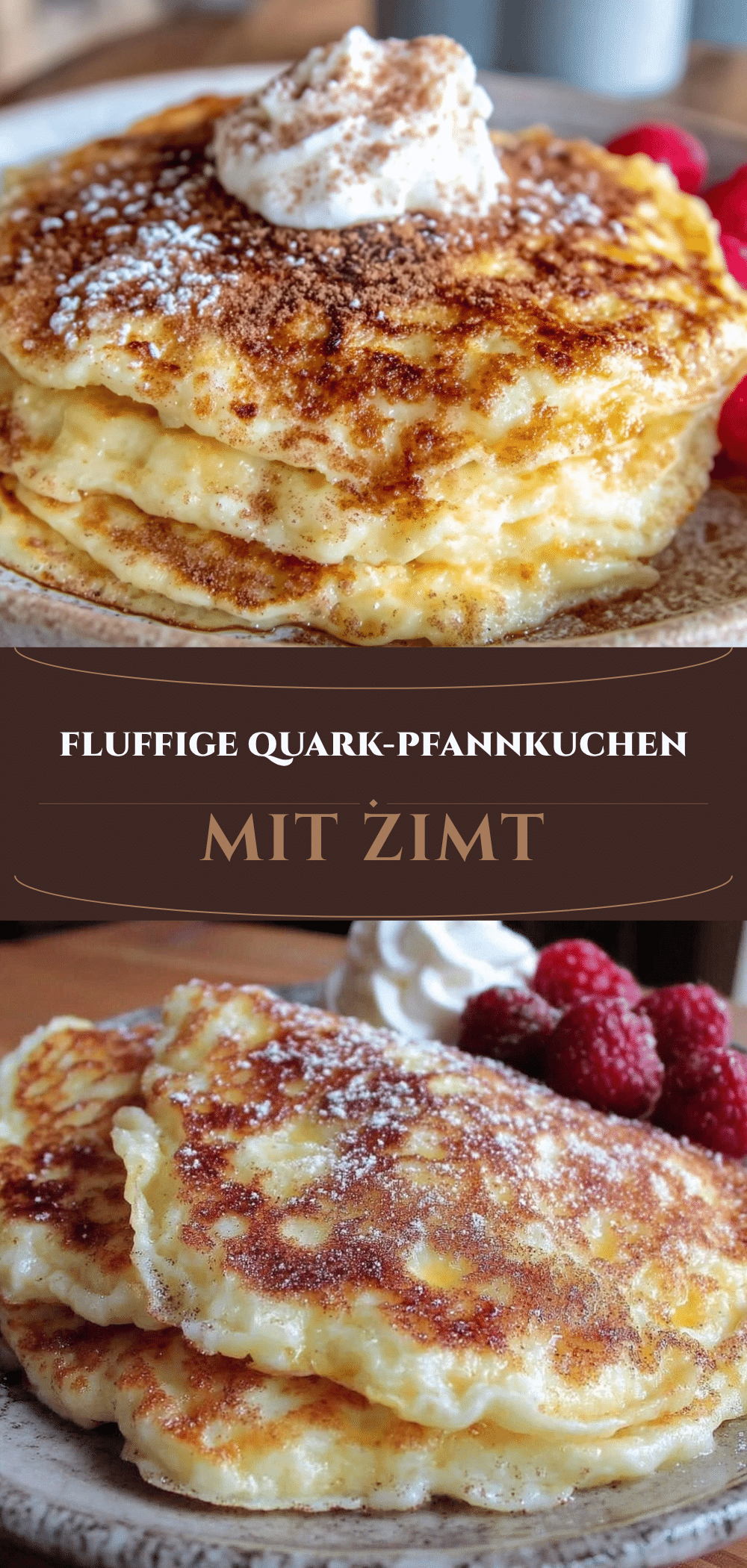 Fluffige Quark-Pfannkuchen: So einfach & schnell 5 Fluffige Quark-Pfannkuchen recipe