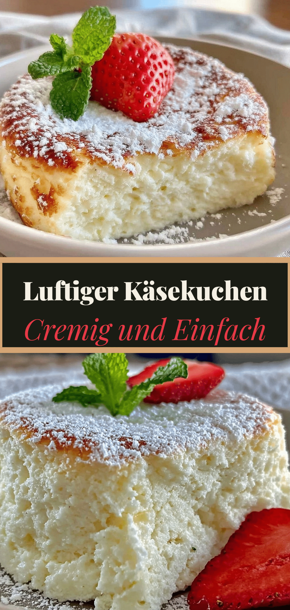 Fluffiger Käsekuchen ohne Boden in 20 Min: Perfekt 5 fluffiger Käsekuchen ohne Boden recipe