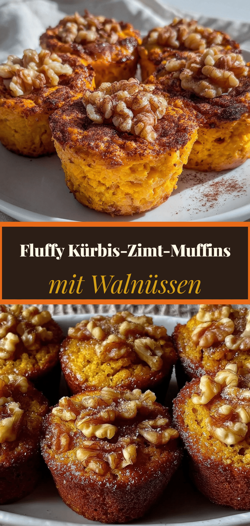 Fluffy Kürbis-Zimt-Muffins in 20 Min 5 Fluffy Kürbis-Zimt-Muffins recipe