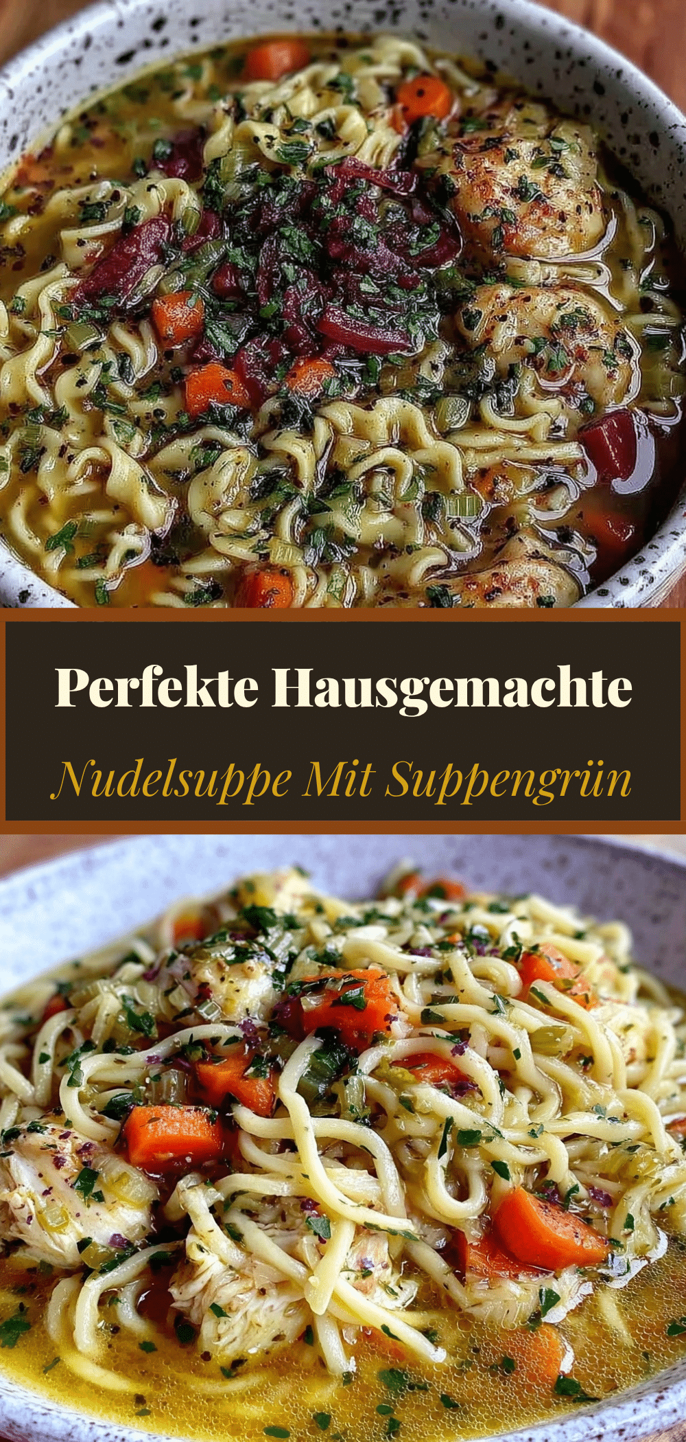 Hausgemachte Nudelsuppe in 20 Min: Easy & Wohltuend 5 hausgemachte Nudelsuppe in 20 Min recipe
