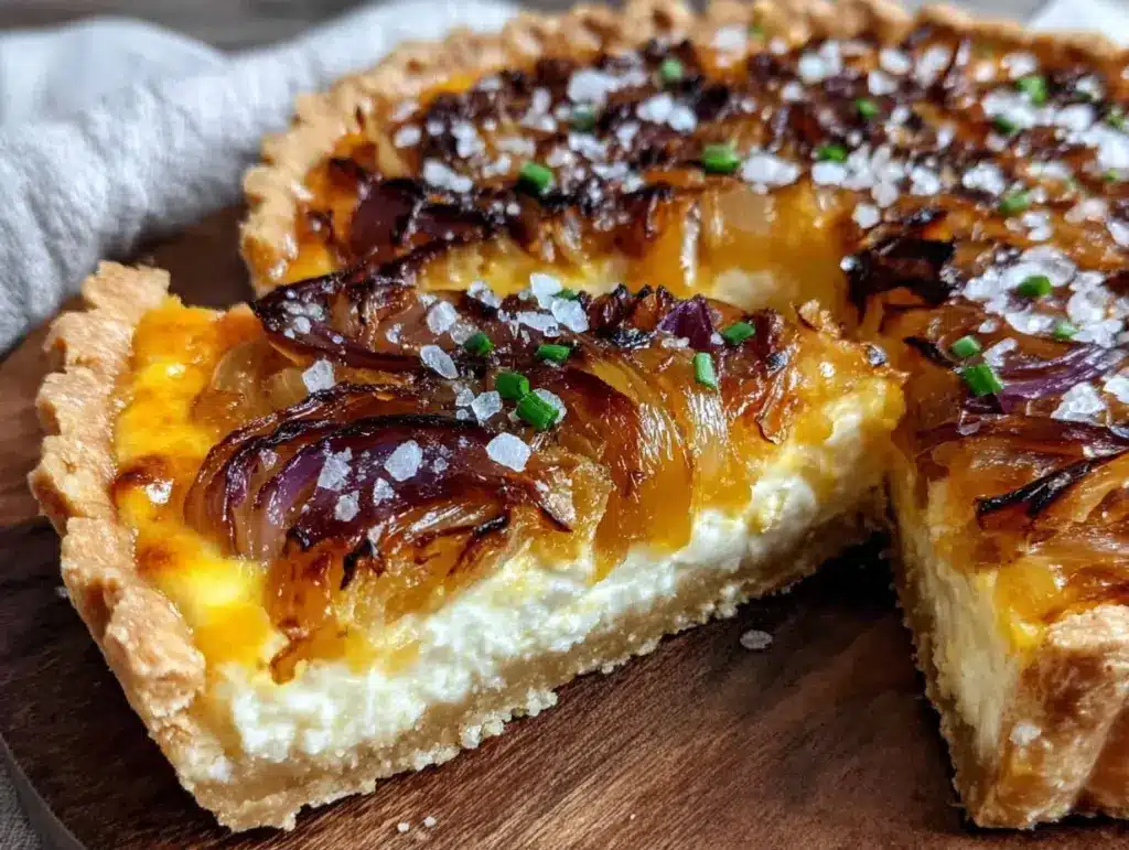 herbstlicher Zwiebelkuchen vom Blech - featured image