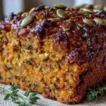herzhafte Kürbisbrot mit Kürbiskernen - featured image