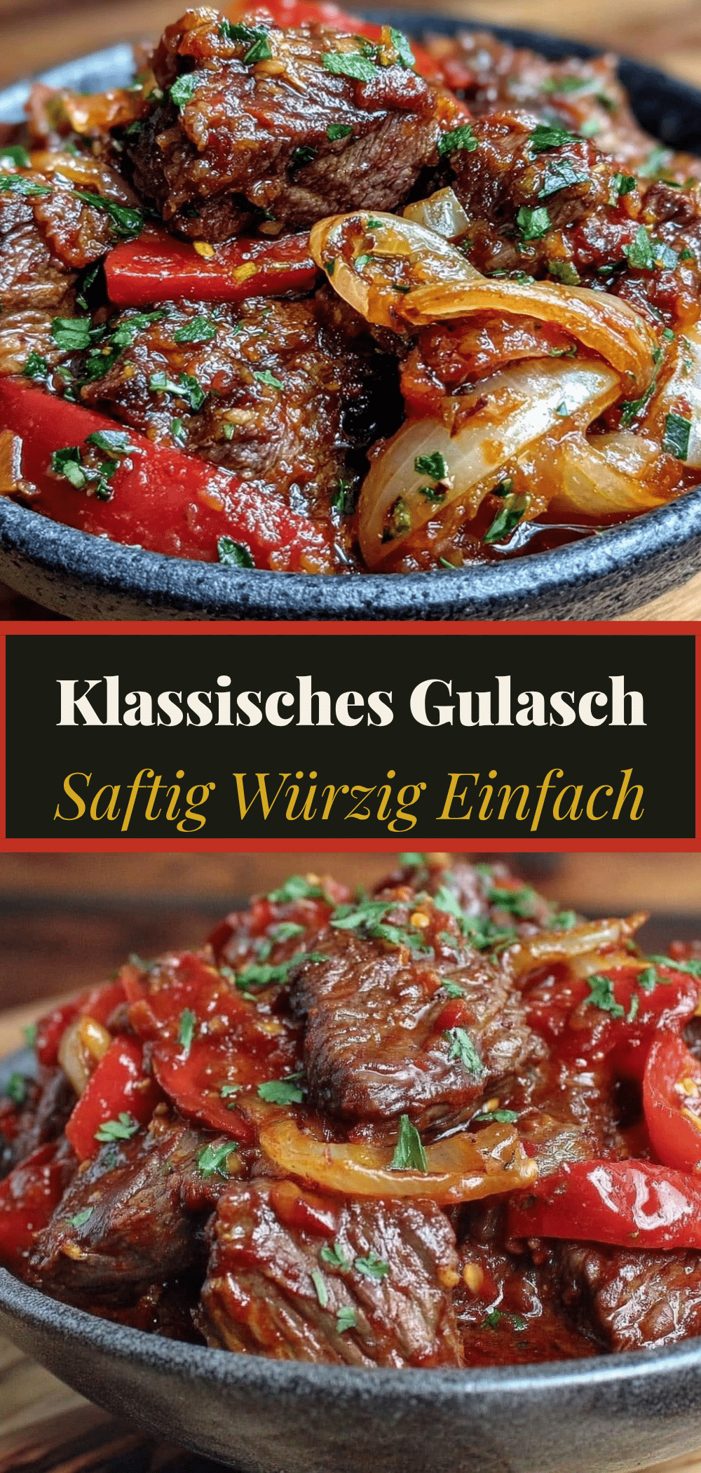 Klassisches Gulasch: 1-Pfannen-Dinner in 15 Min 5 Klassisches Gulasch recipe