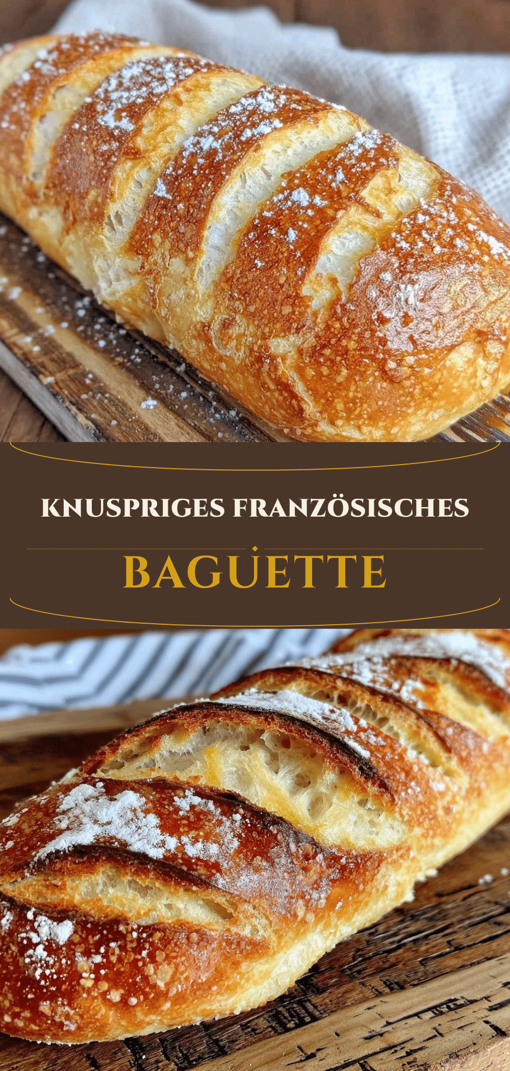 Knuspriges Baguette: Das 5-Uhr-Rettungsessen 5 Knuspriges Baguette recipe