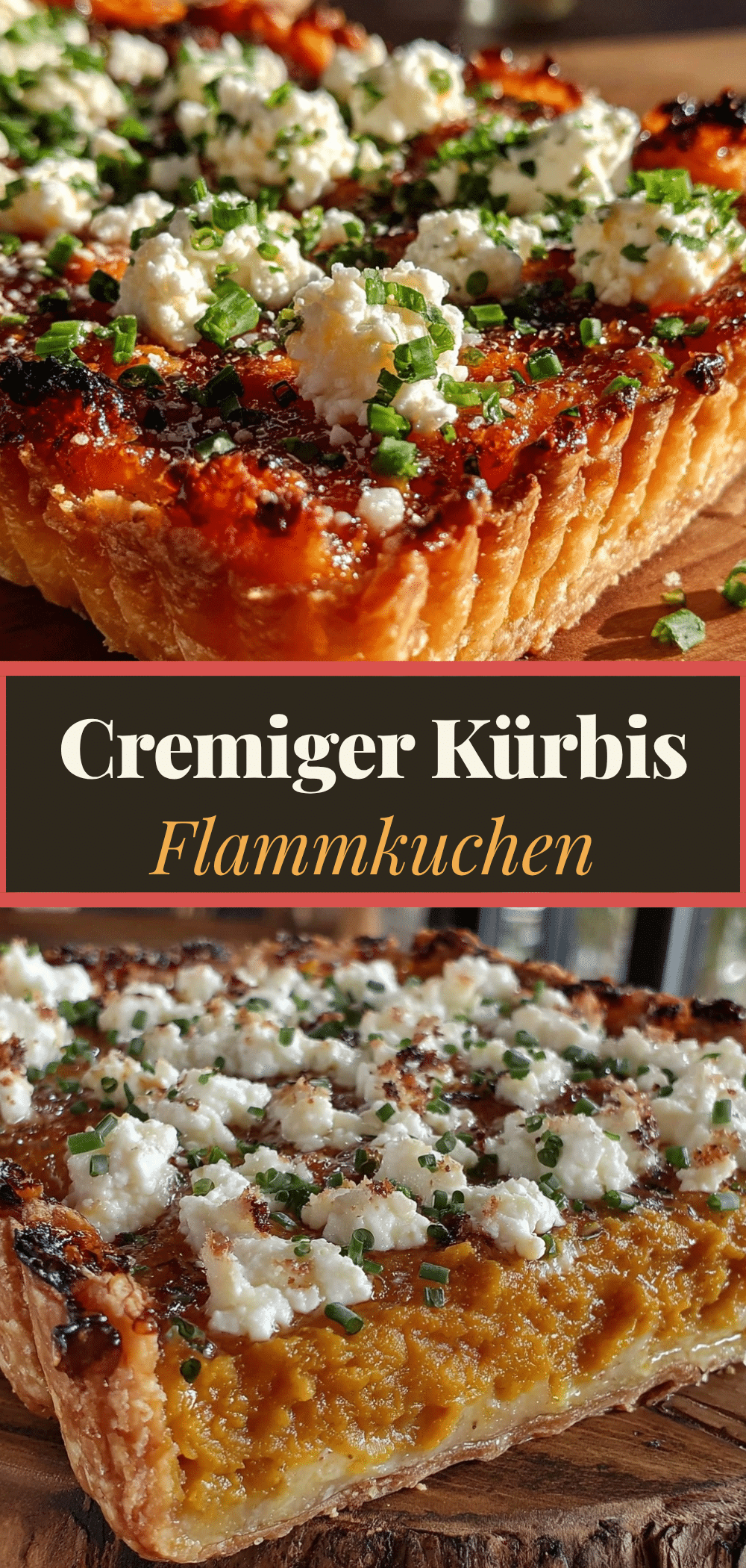 Kürbis-Flammkuchen: Das 5pm-Rettungsgericht 5 Kürbis-Flammkuchen mit Ziegenkäse recipe