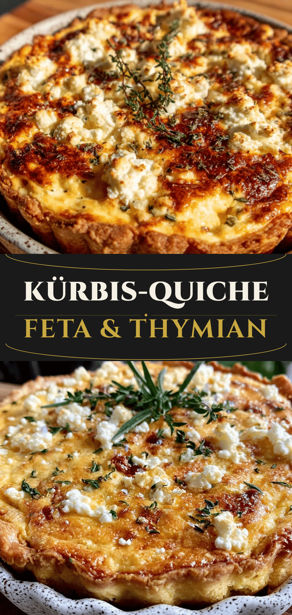 Kürbis-Quiche mit Feta: Easy 30 Min Abendessen 5 Kürbis-Quiche mit Feta recipe