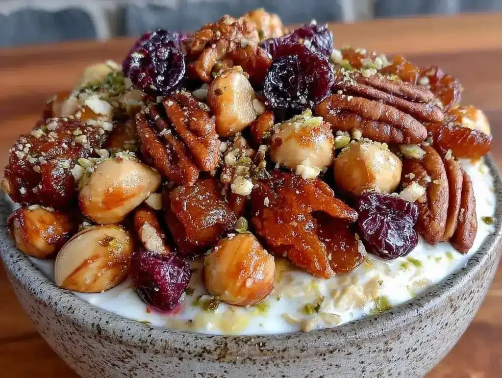 Müsli mit gerösteten Nüssen - featured image