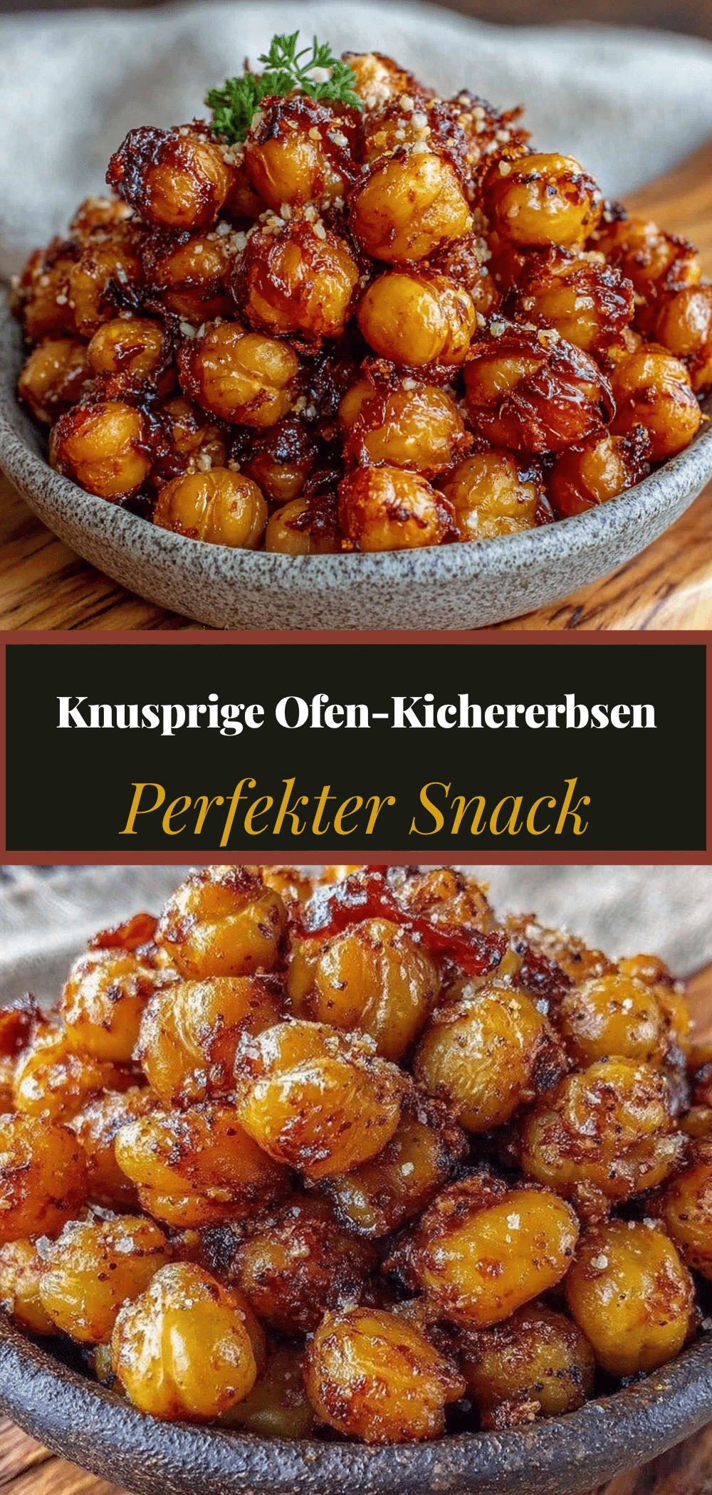 Ofen-Kichererbsen: 1-Pfannen Snack 5 Ofen-Kichererbsen recipe