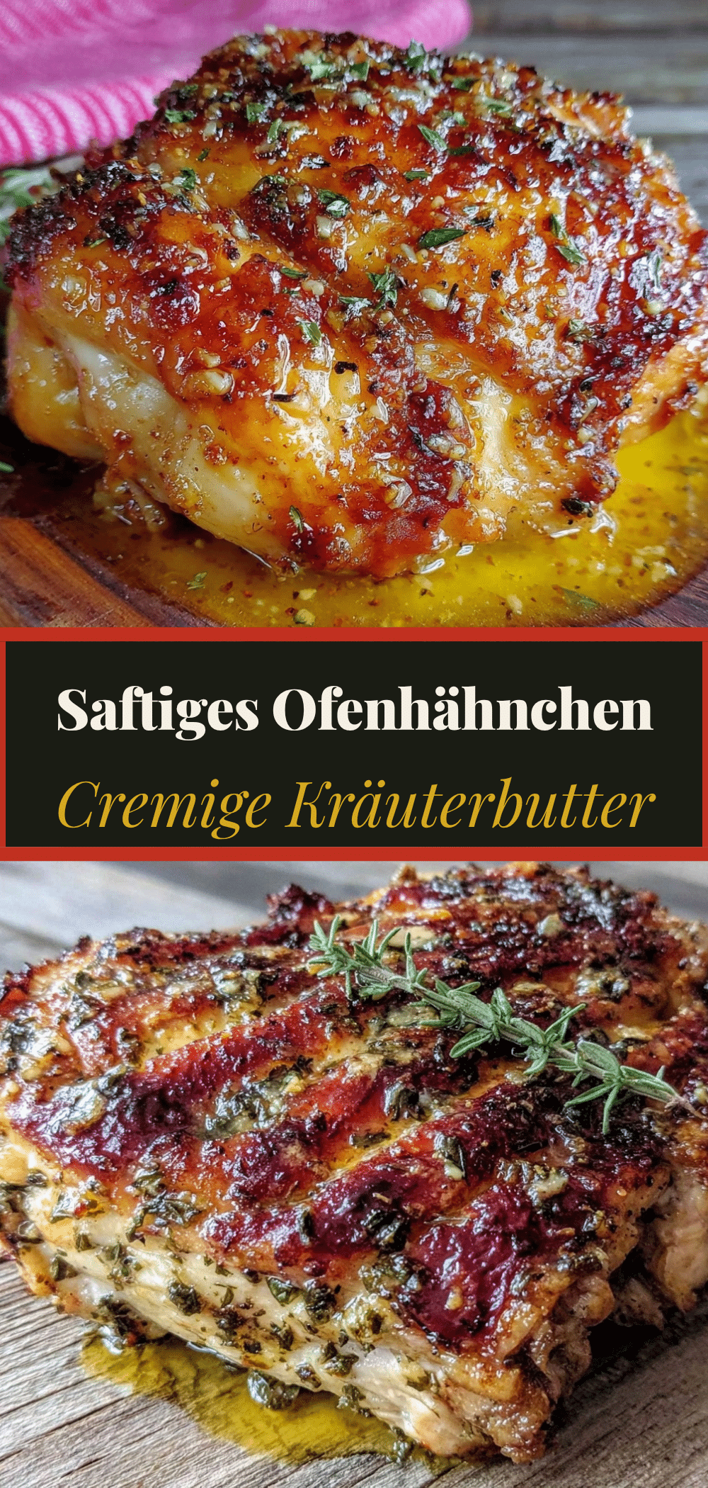 Ofenhähnchen mit Kräuterbutter: Bestes 30-Minuten Dinner 5 Ofenhähnchen mit Kräuterbutter recipe