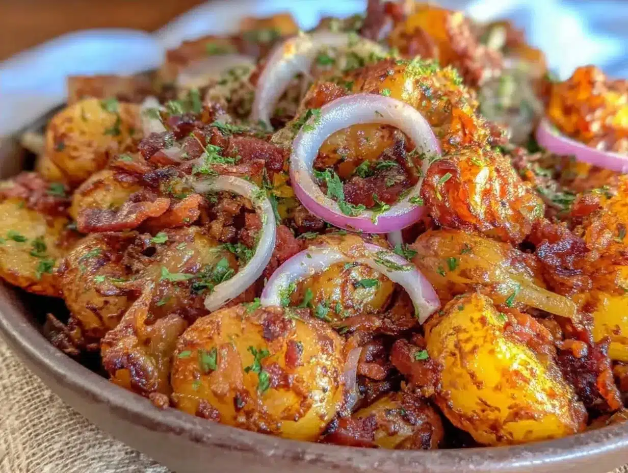 Oktoberfest Kartoffelsalat: Easy, One-Pot & 5pm Dinner 4 Oktoberfest Kartoffelsalat preparation steps