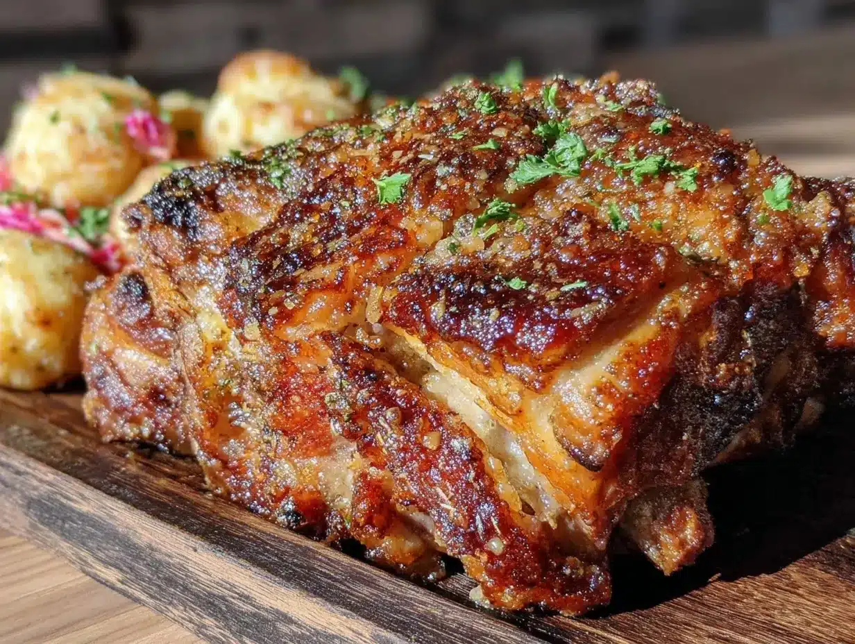 Oktoberfest Schweinshaxe: Knusprig in 90 Min 4 Oktoberfest Schweinshaxe preparation steps