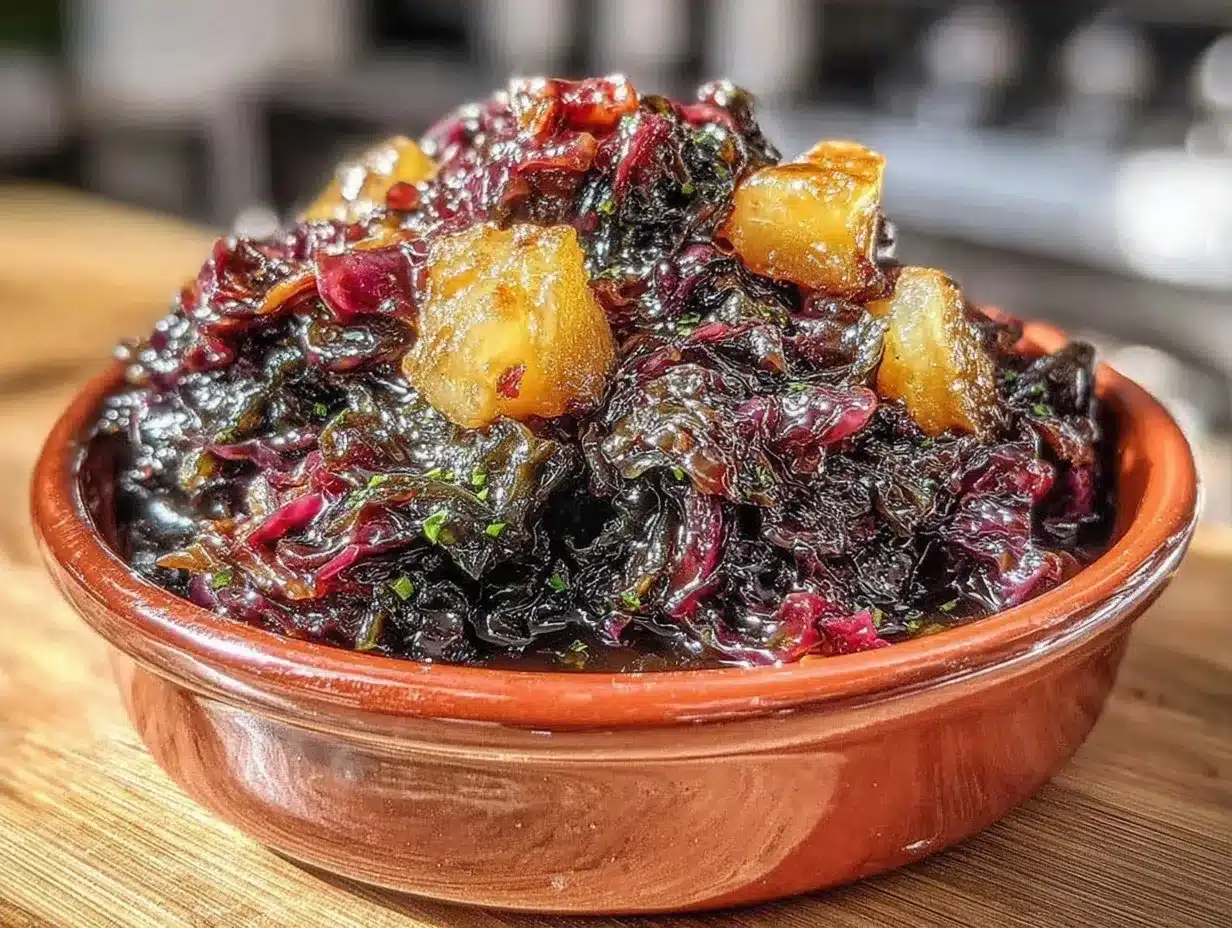 Omas Rotkohl mit Äpfeln: Super easy in 20 Min 4 Omas Rotkohl mit Äpfeln preparation steps