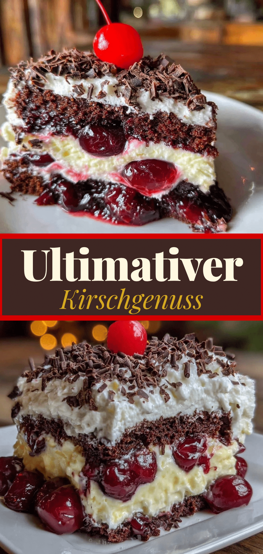 Schwarzwälder Kirschtorte: Einfach & Schnell in 30 Min 5 Schwarzwälder Kirschtorte recipe