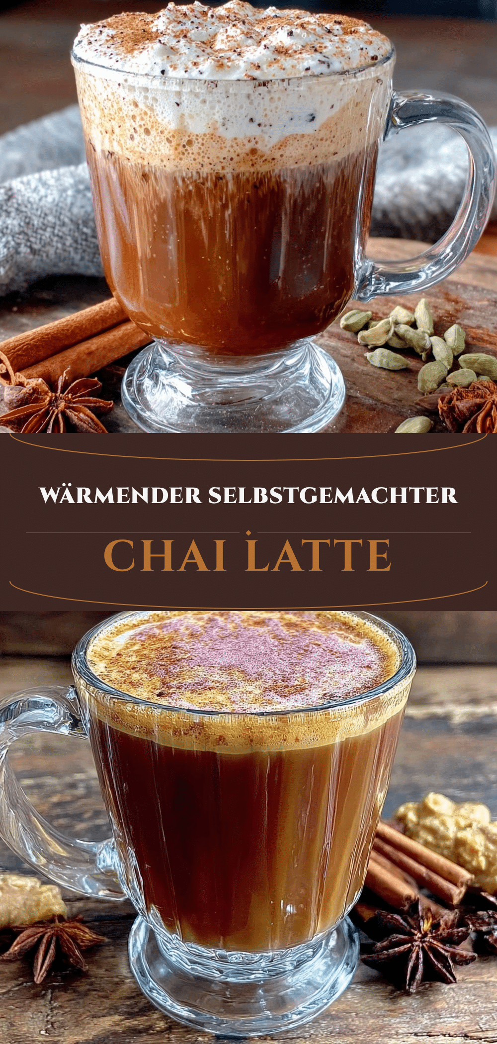 Chai-Latte: Der 5pm-Retter (10 Min) 5 Selbstgemachter Chai-Latte recipe