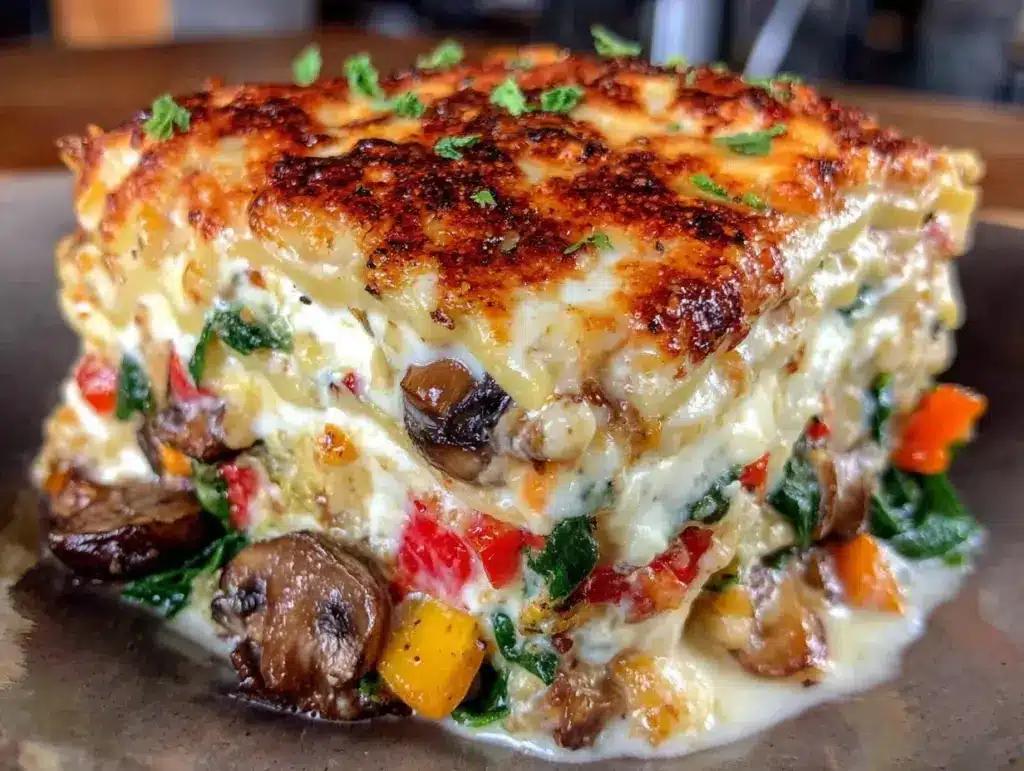 vegetarische Gemüselasagne - featured image