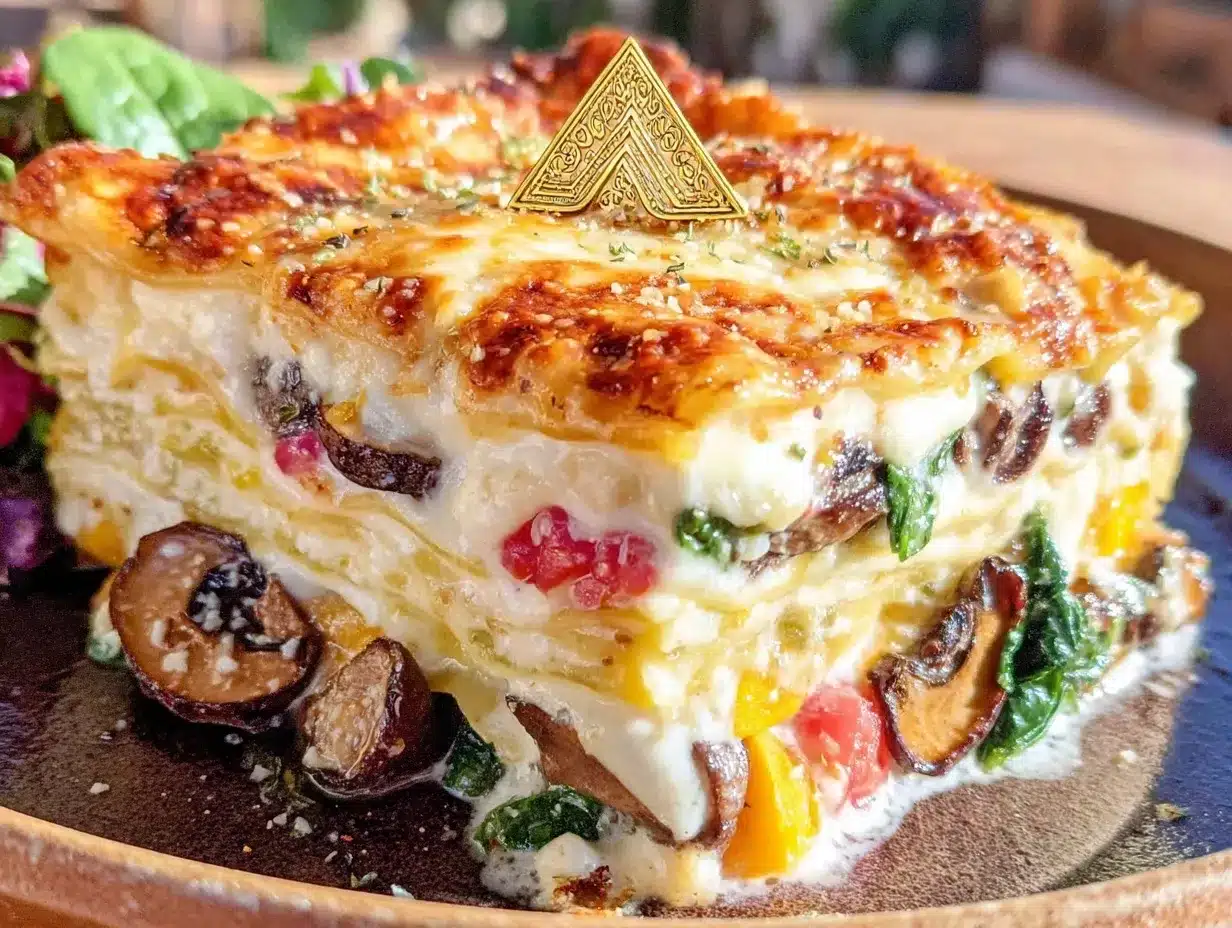 Vegetarische Gemüselasagne: 30 Min Ein-Pfannen-Abendessen 4 vegetarische Gemüselasagne preparation steps