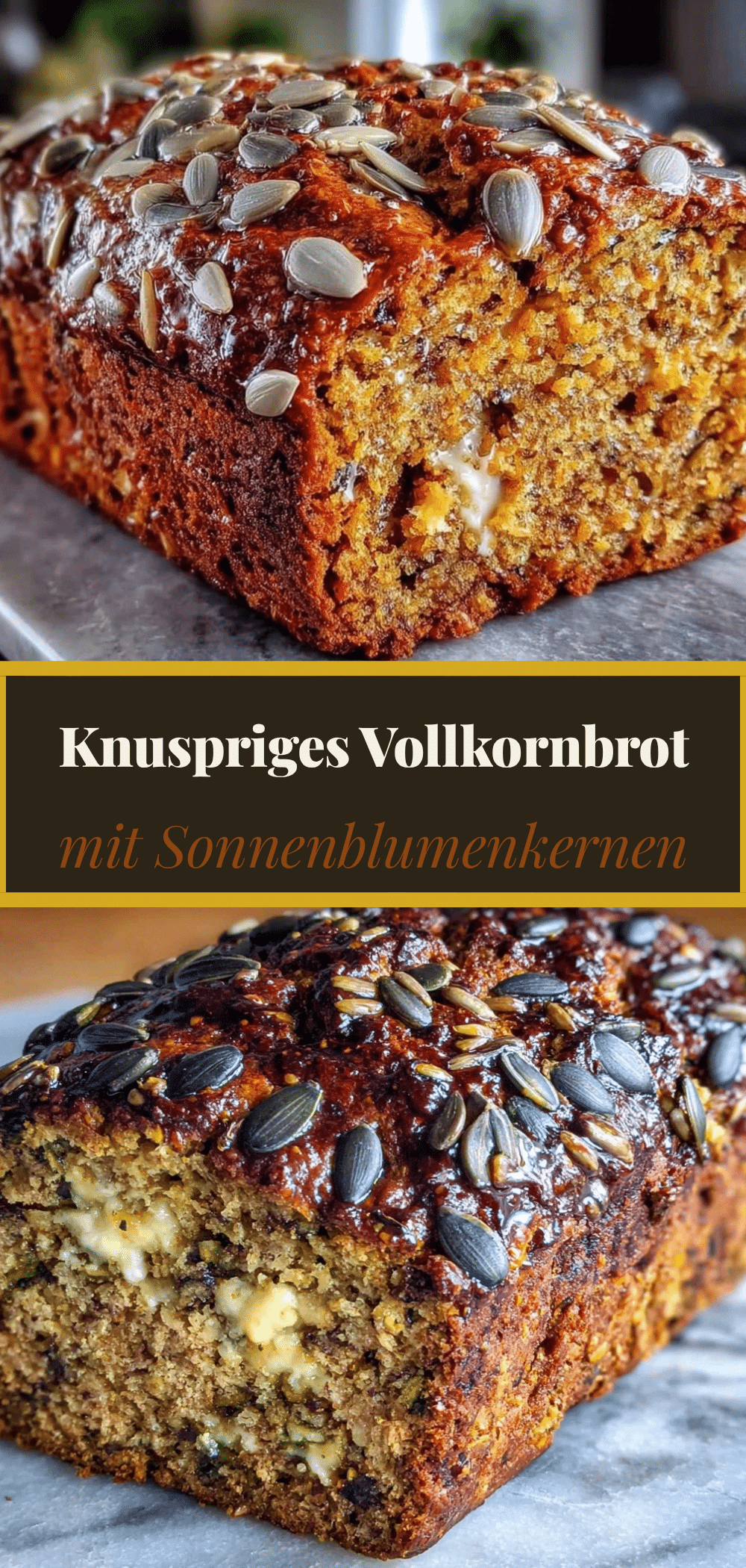 Vollkornbrot mit Sonnenblumenkernen: Easy & Schnell 5 Vollkornbrot mit Sonnenblumenkernen recipe