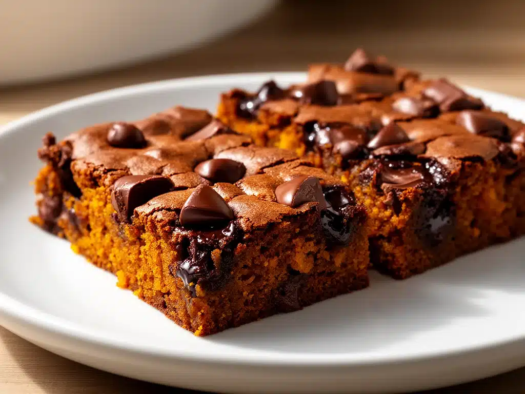 Butternusskürbis Brownies - featured image