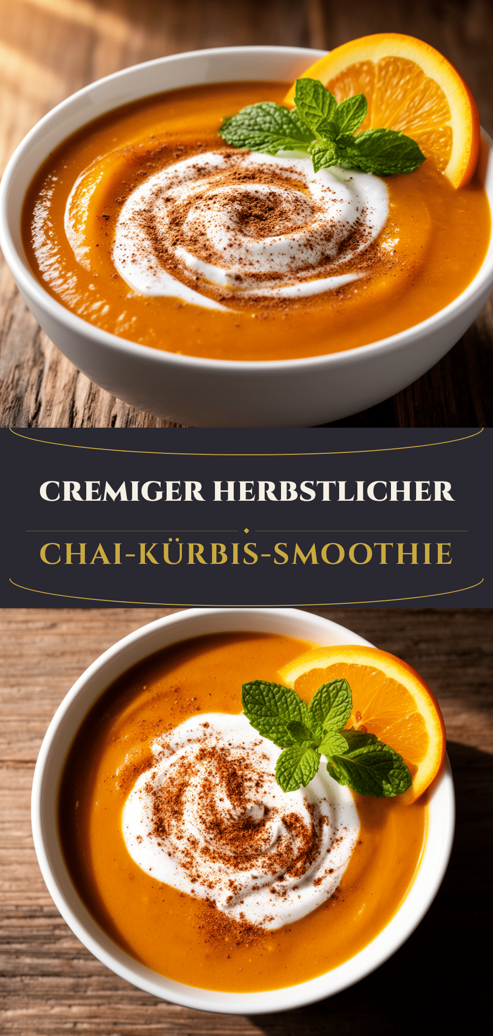Cremiger Chai-Kürbis-Smoothie: Bestes Herbst-Rezept 5 Chai-Kürbis-Smoothie recipe