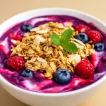 cremige Beeren Smoothie Bowl - featured image