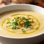 Cremige Kartoffel-Lauch-Suppe - featured image