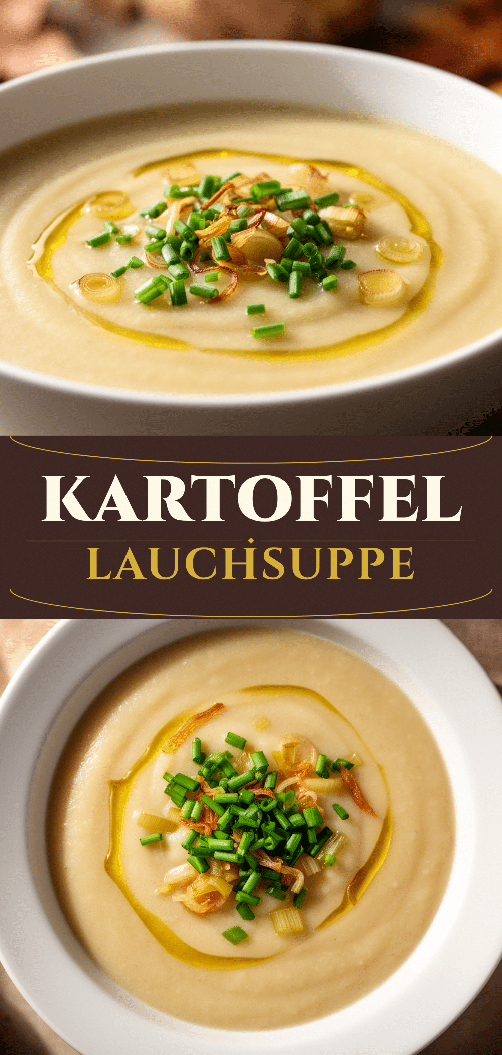 Cremige Kartoffel-Lauch-Suppe: 10 Min. Leckere Herbstessen 5 Cremige Kartoffel-Lauch-Suppe recipe
