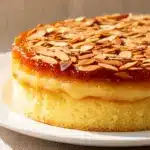 cremiger Bienenstich mit Mandeln - featured image