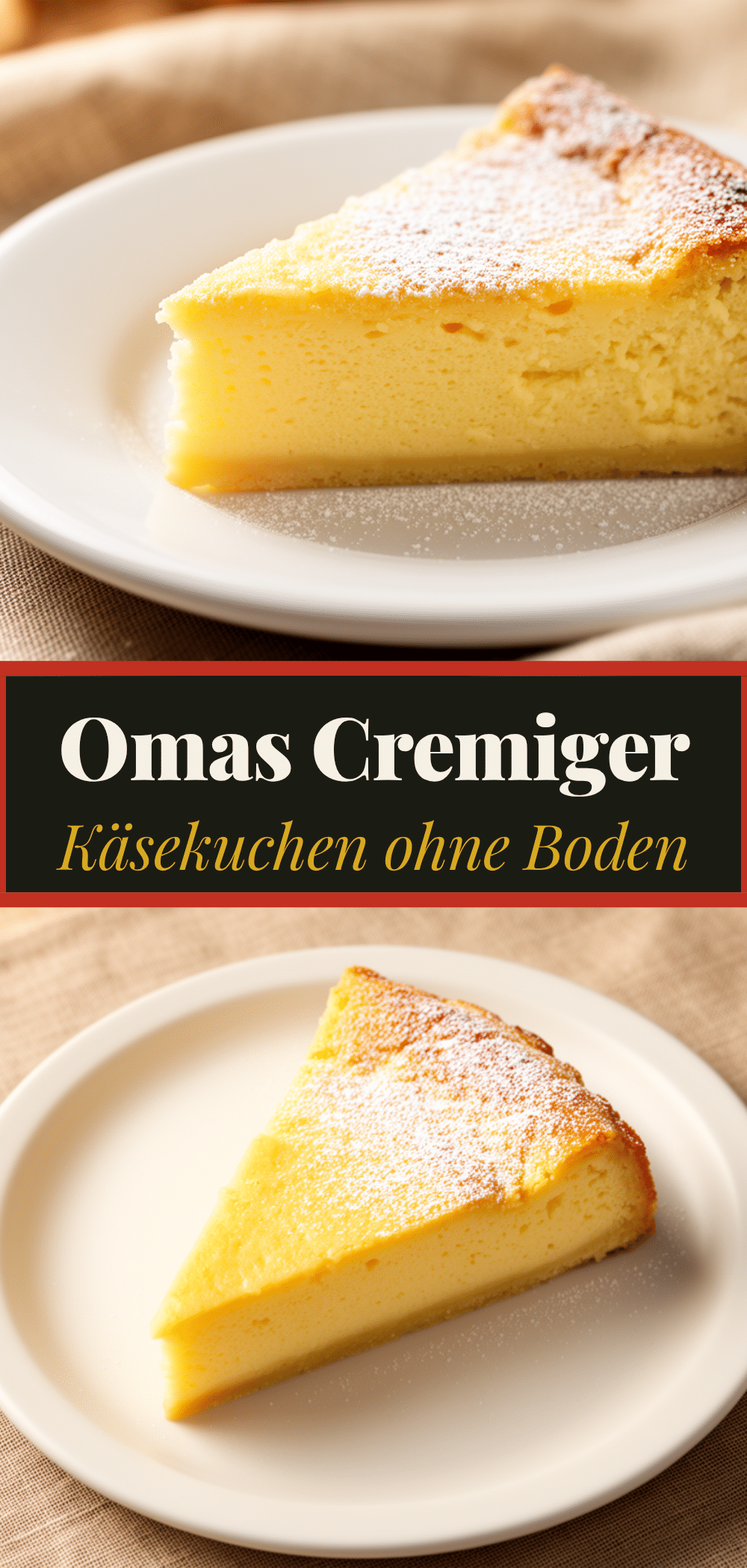 Omas Cremiger Käsekuchen ohne Boden: 3 Schritte 5 Cremiger Käsekuchen ohne Boden recipe