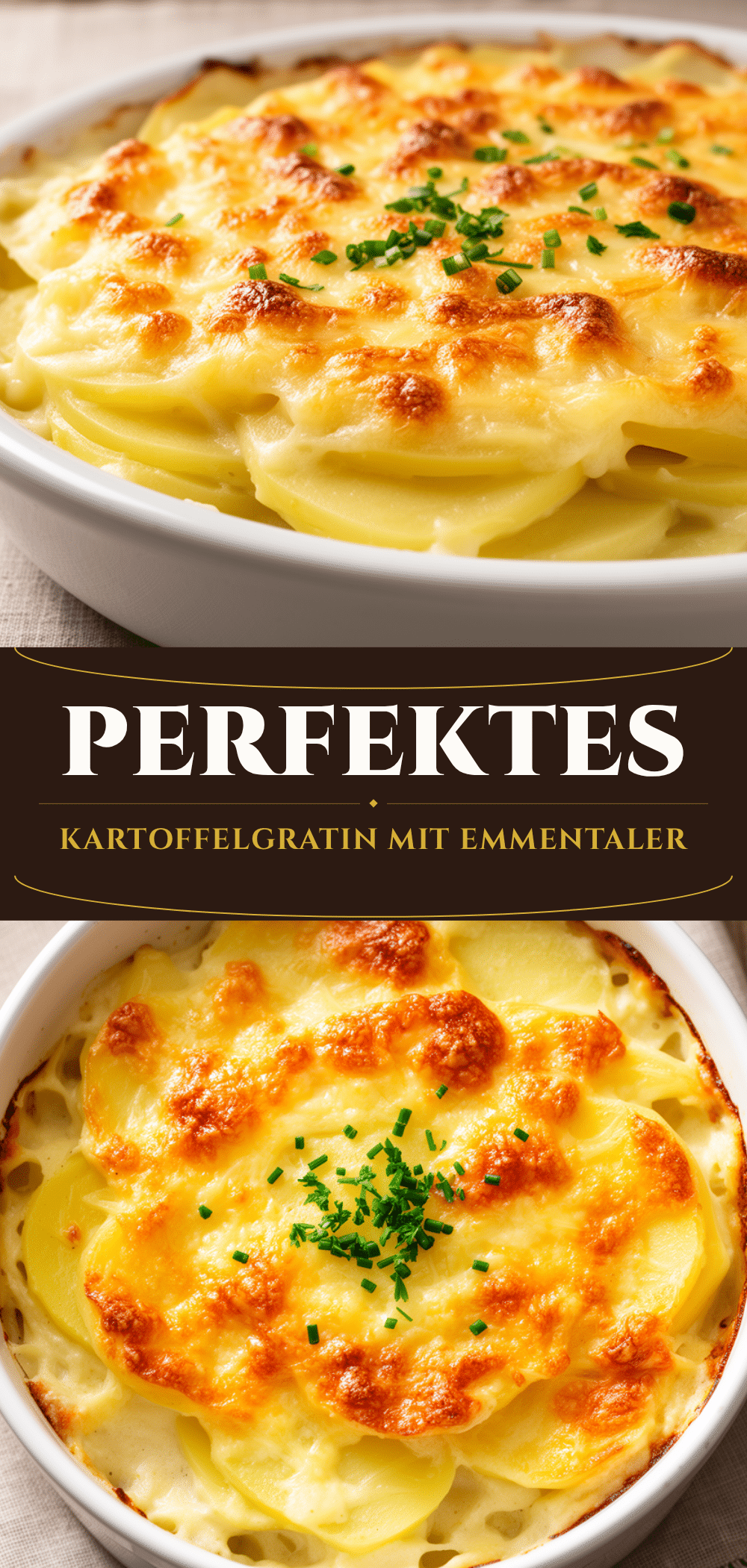 Cremiges Kartoffelgratin: Einfaches Rezept mit Emmentaler 5 Cremiges Kartoffelgratin mit Emmentaler recipe