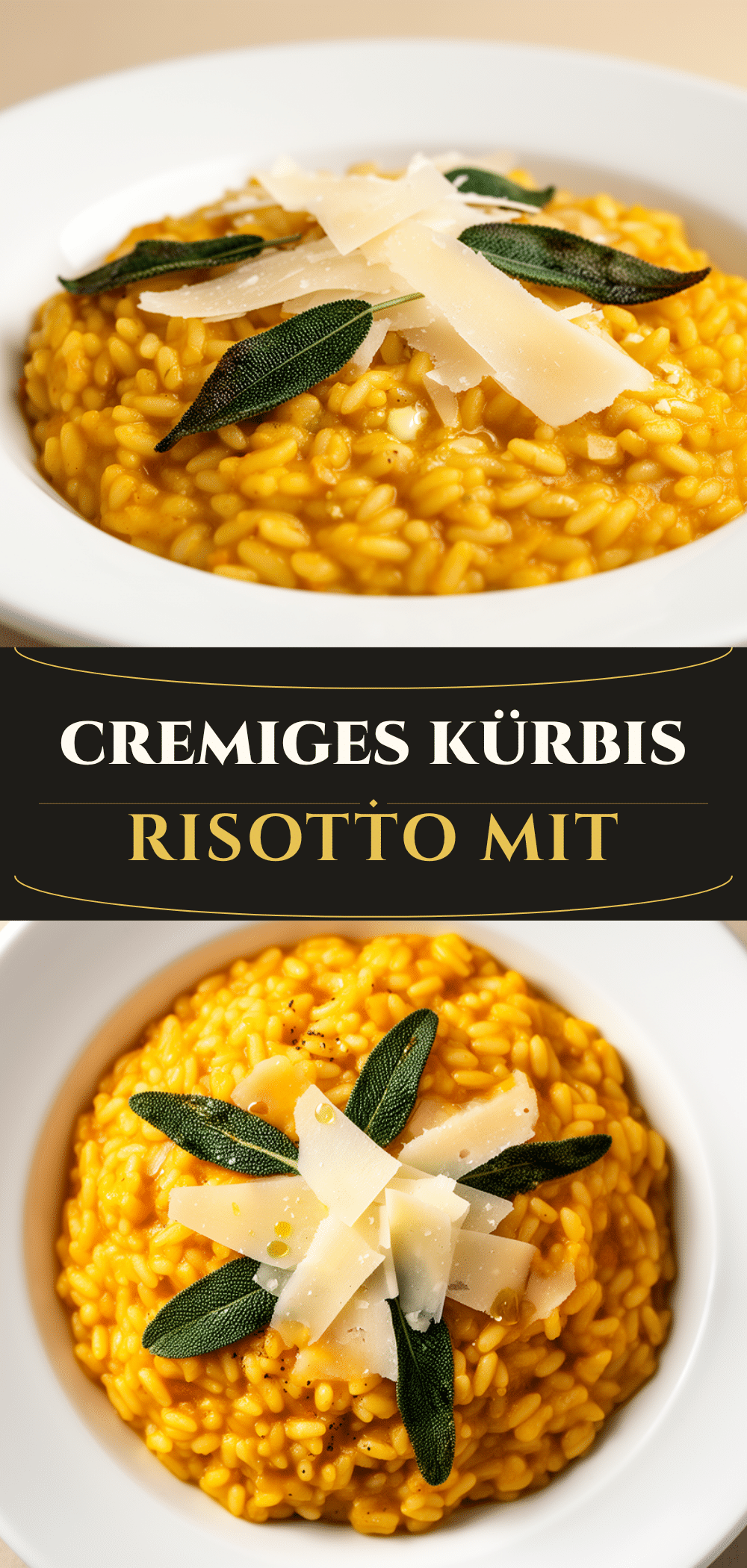 Cremiges Kürbisrisotto mit Salbei in 20 Min: 5 einfache Schritte 5 Cremiges Kürbisrisotto mit Salbei recipe