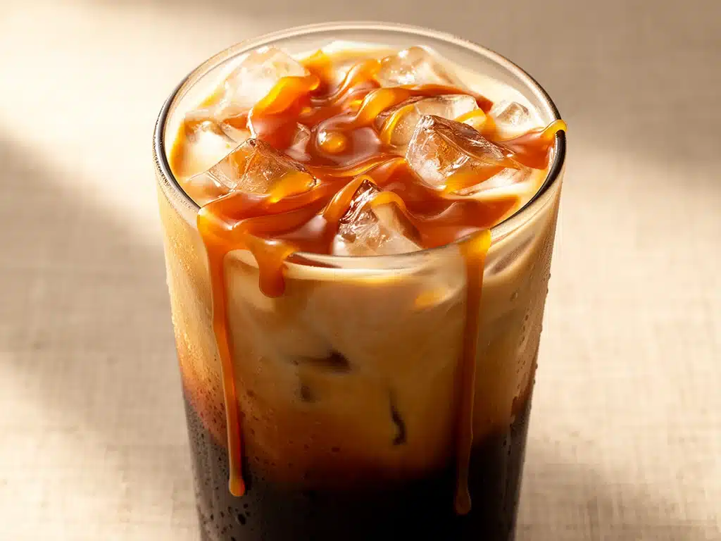 Eiskalter Karamell-Kaffee - featured image