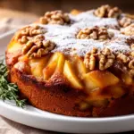 Erntedankfest Apfel-Walnuss-Torte - featured image