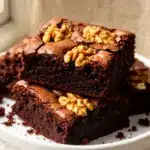 Fudgy Brownies mit Walnüssen - featured image