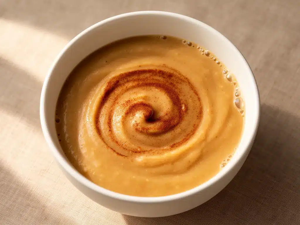 Herbstlicher Birnen-Zimt Smoothie: Lecker in 5 Min. 4 Herbstlicher Birnen-Zimt Smoothie preparation steps
