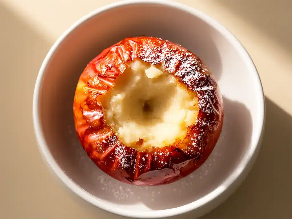 Herbstlicher Bratapfel mit Marzipan: 5 einfache Rezepte 4 Herbstlicher Bratapfel mit Marzipan preparation steps