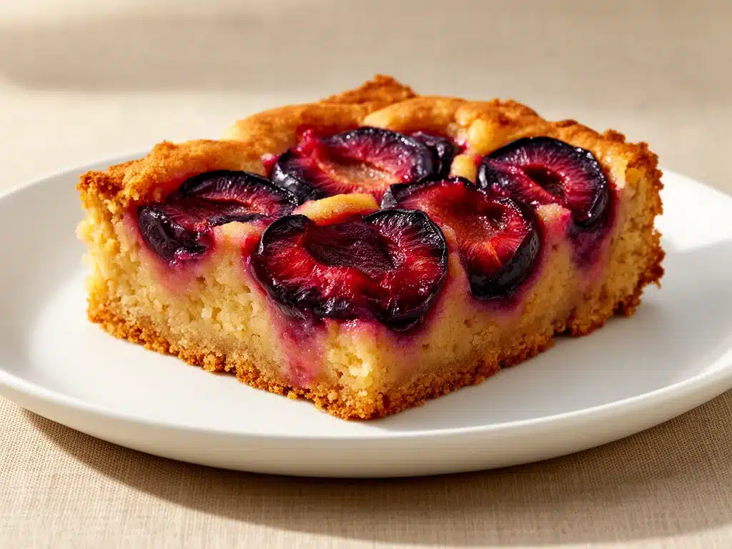Herbstlicher Pflaumenkuchen vom Blech - featured image