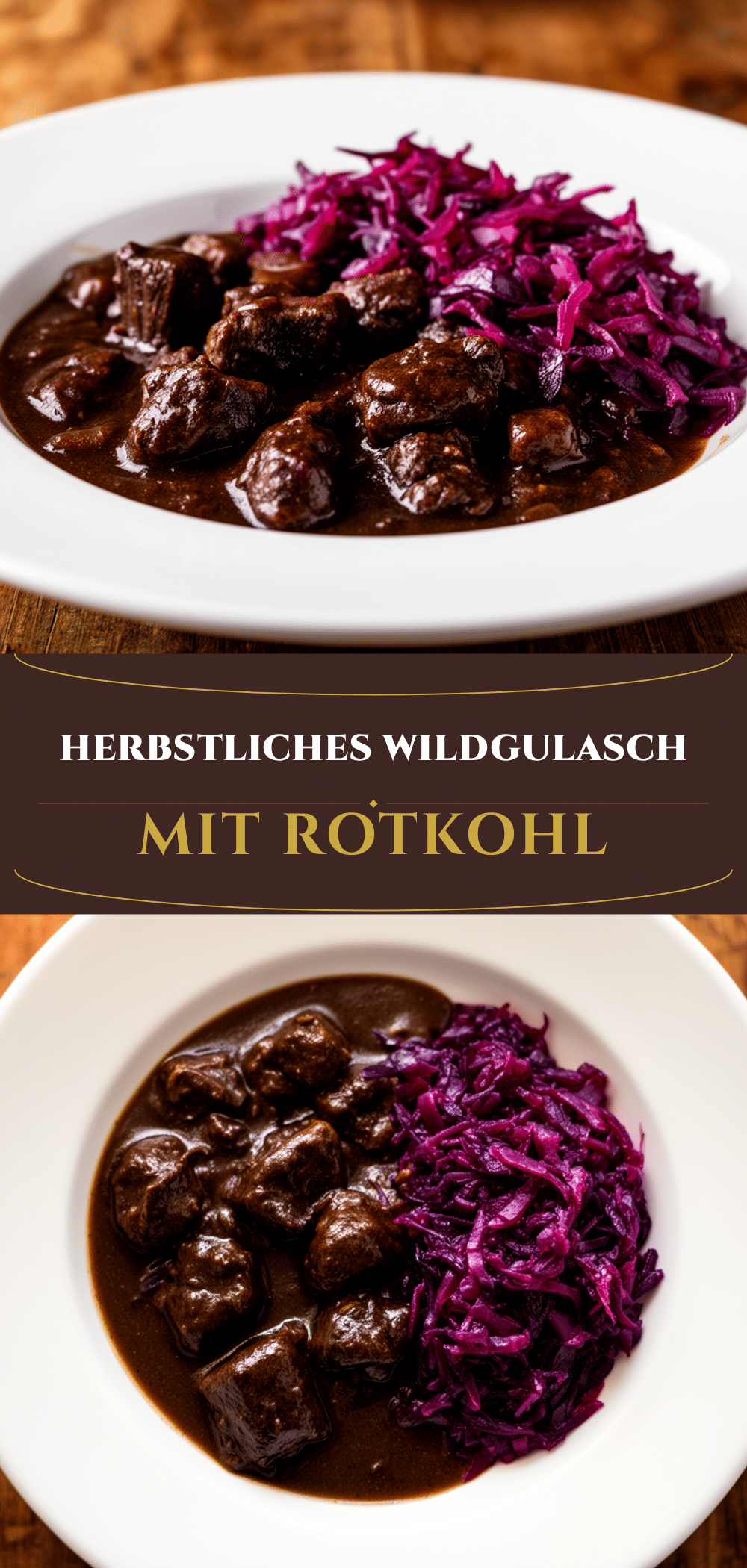 Herbstliches Wildgulasch: 5 Tipps für das perfekte Cozy Dinner 5 Herbstliches Wildgulasch mit Rotkohl recipe