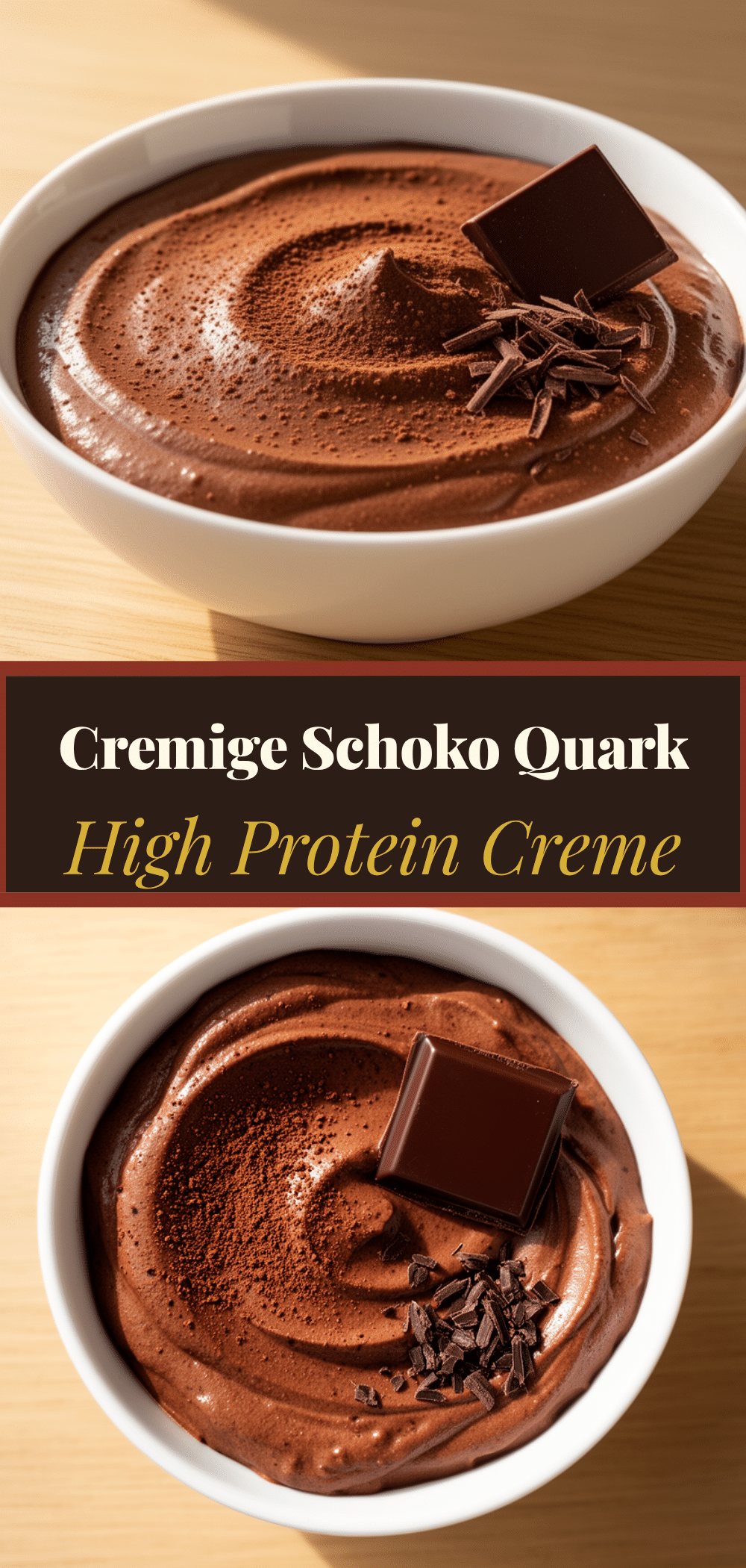 High-Protein Schoko-Quark-Creme: In 5 Min Low Carb 5 High-Protein Schoko-Quark-Creme recipe